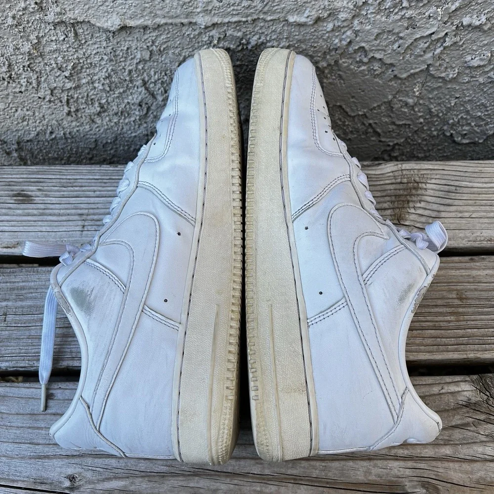 Nike Shoes Men Size 11.5 Air Force 1 '07 Fresh White DM0211-100 Casual